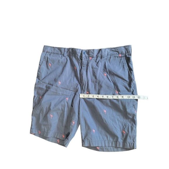 Daniel Cremieux Shorts Men Sz 40 Flamingo Flat Front Geometric Mid‎ Length - Picture 6 of 7